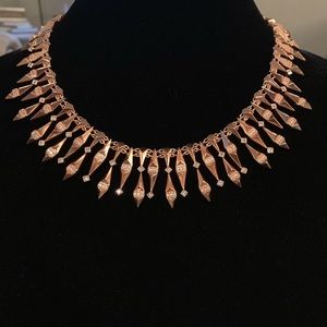 Kendra Scott CiCi Necklace Rose Gold NWT